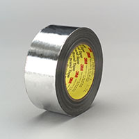 3M&trade; High Temperature Aluminum Foil/Glass Cloth Tape (363)