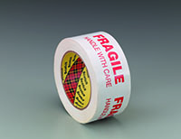 Scotch&reg; Printed Message Box Sealing Tape (3772)